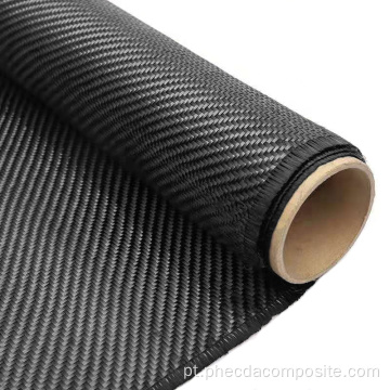Pano de fibra de tecido de fibra de carbono de 6k